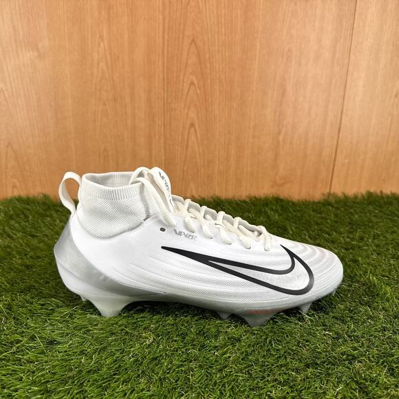 Nike Air Zoom Vapor Pro 1 White Black Football Cleats FB3298-100 Men\'s Size 8 main image 4